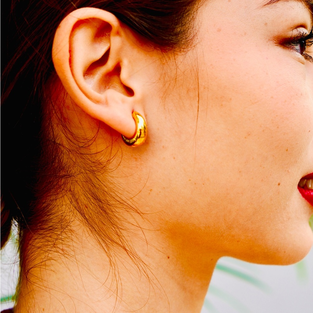 Gold Hoop Earrings